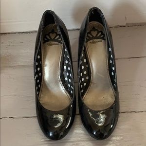 Fergalicious black heels